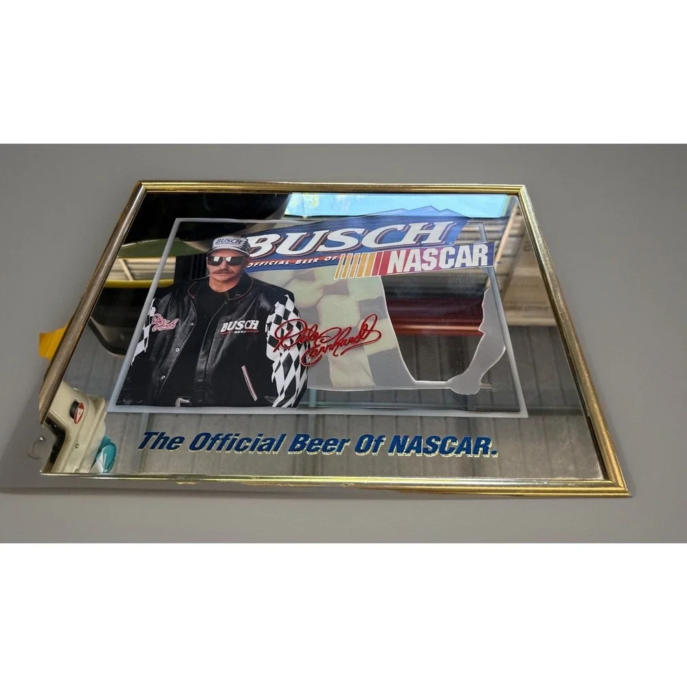 Dale Earnhardt, Sr. 1997 Anheuser-Busch Bush NASCAR Mirror 21